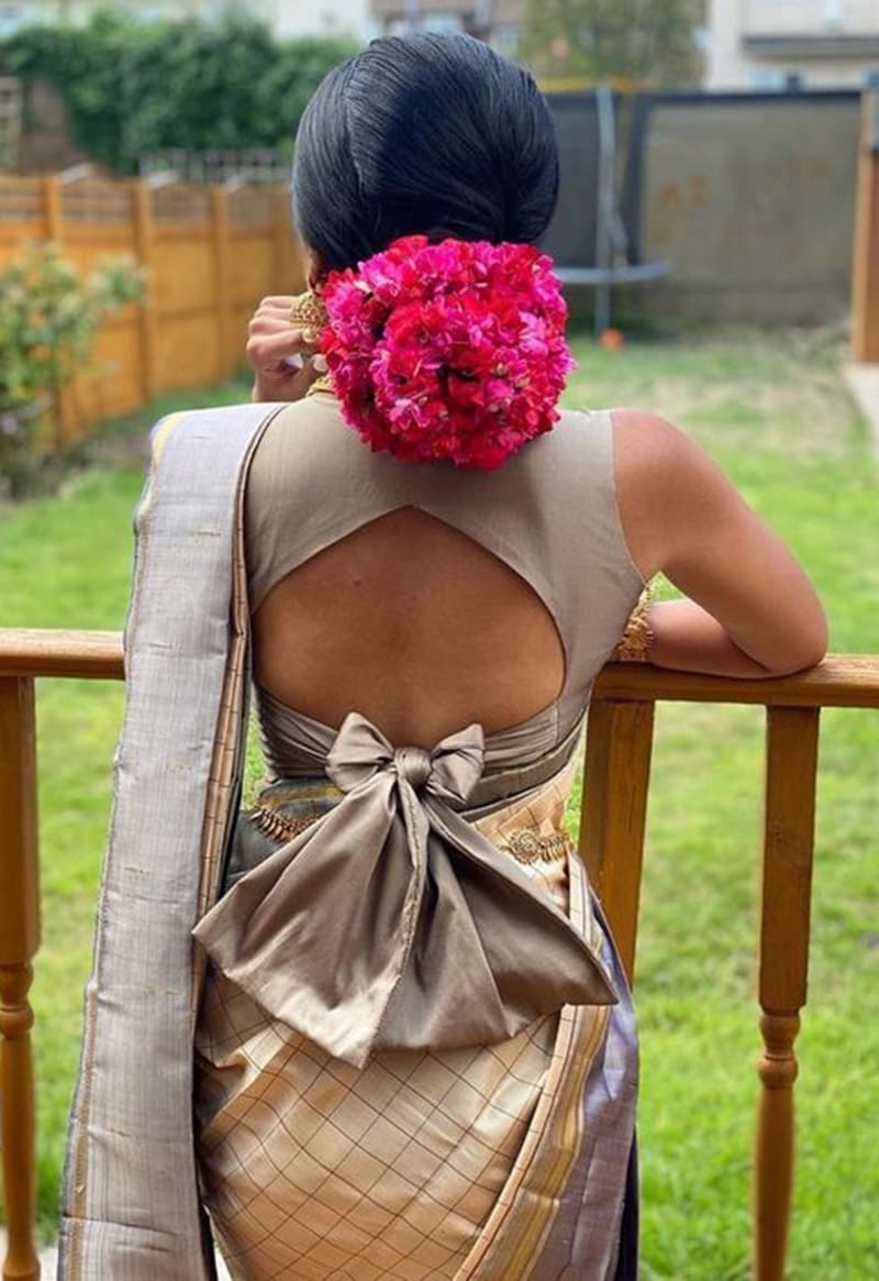 Bow-tie-modern-blouse-design-back