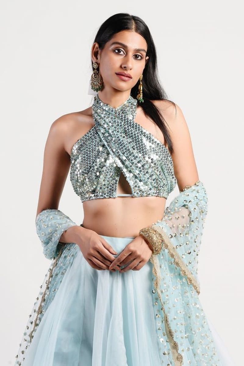 Criss-cross-drape-blouse-design-front-and-back