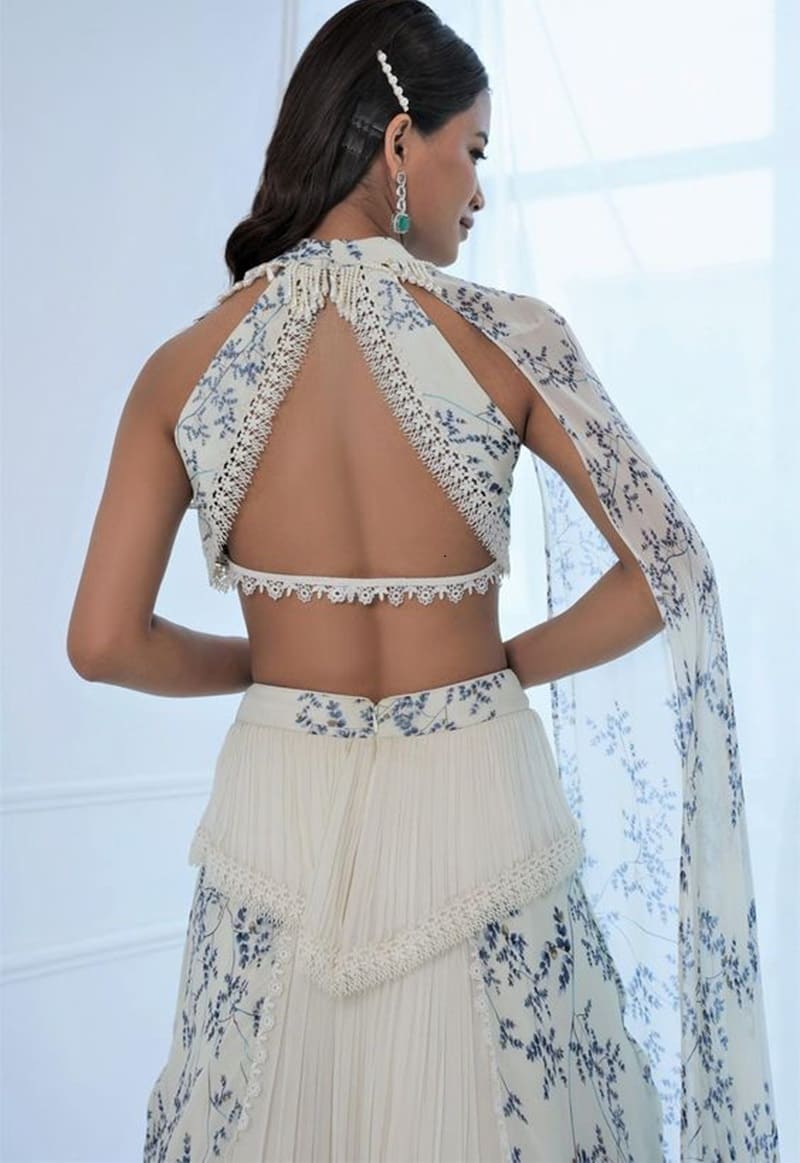 Halter-neck-with-cape-modern-blouse-back-design