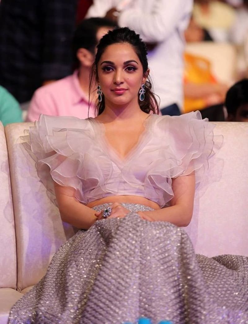 Ruffled-net-blouse-design