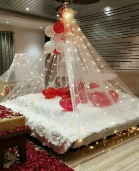 21 Romantic First Night Room Decoration Ideas To Make It Special
