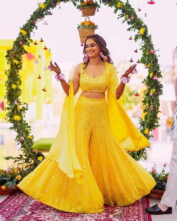 haldi dress