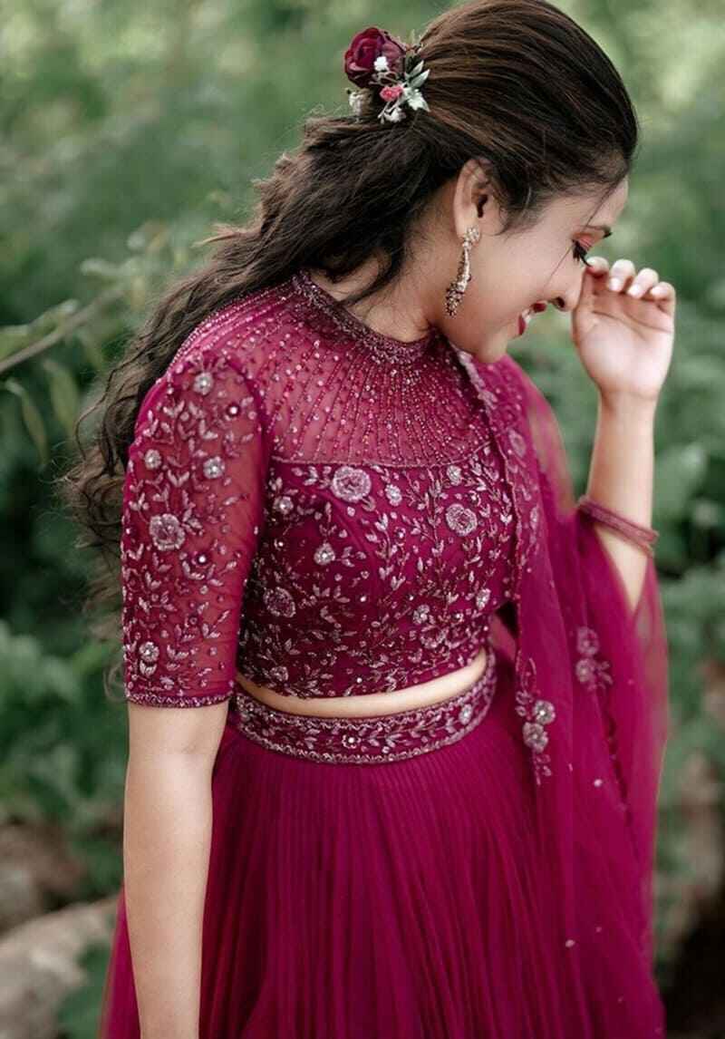 high-neck-with-embellished-sheer-blouse-front-design