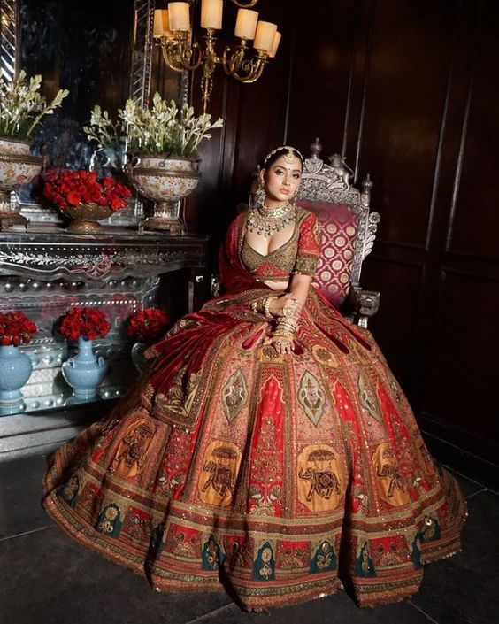 traaditional Rajasthani lehengas