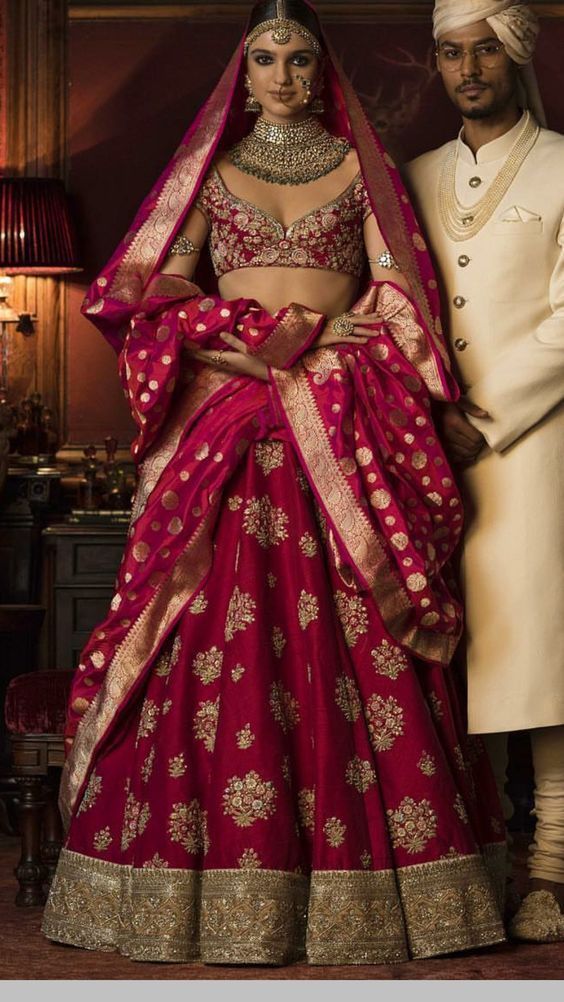 Bridal lehenga design