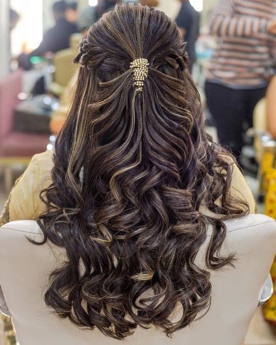 Curly hairstyles for wedding