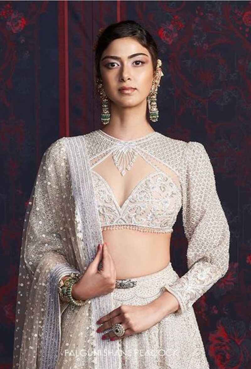 Cut-out-net-blouse-design-front-and-back