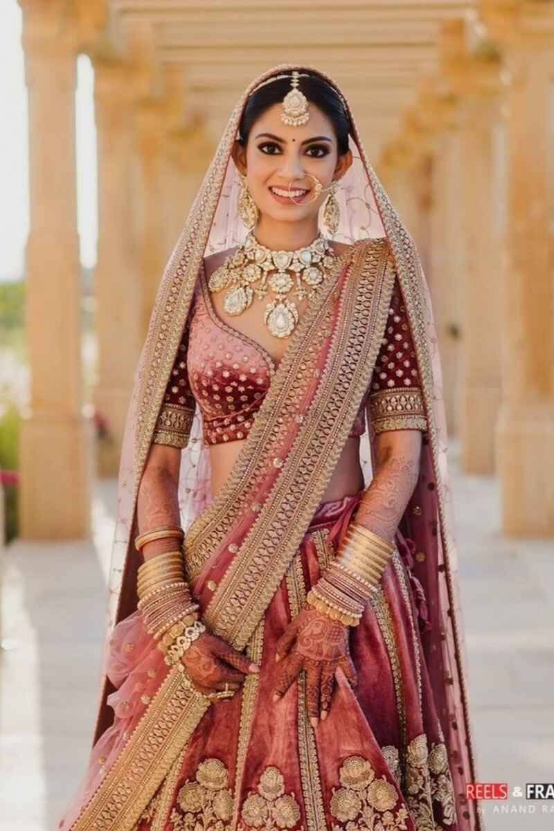 Embroidered-velvet-bridal-blouse-designs