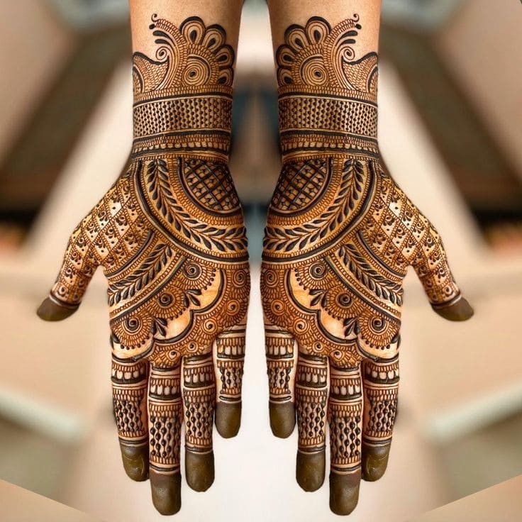 Karva chauth mehndi design easy