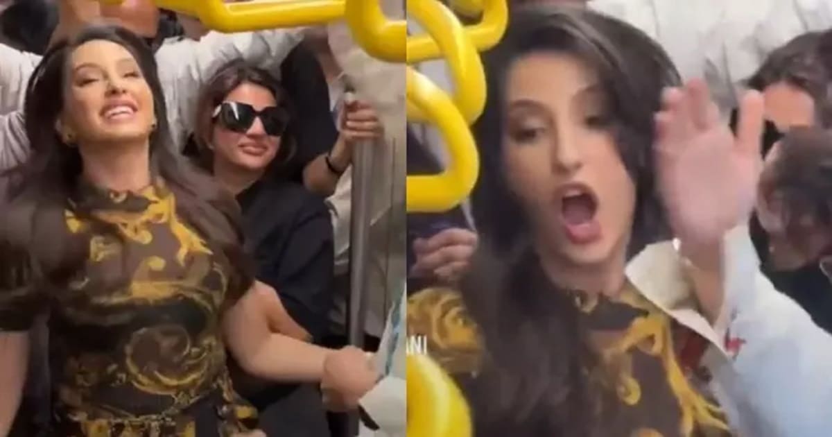 Nora Fatehi Dance mumbai metro