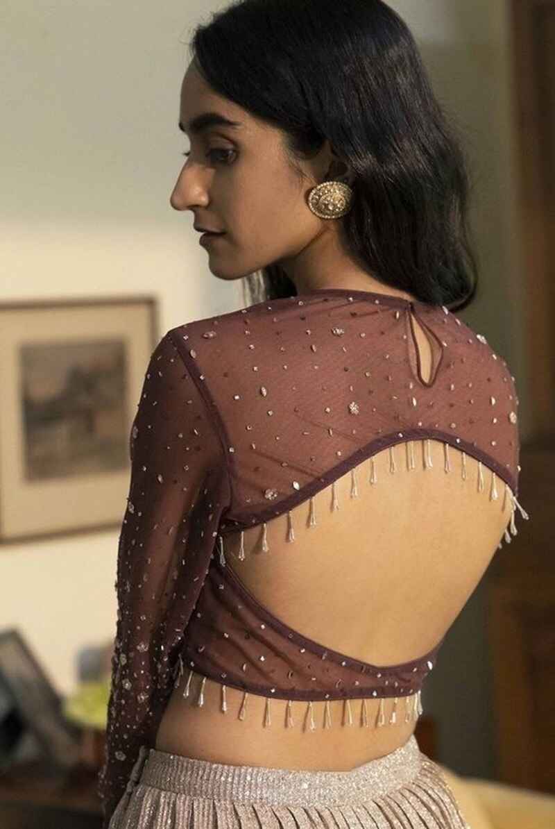 Open-back-net-blouse-back-design