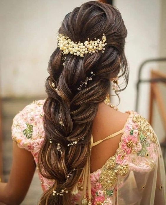 Princess charm with voluminous braid