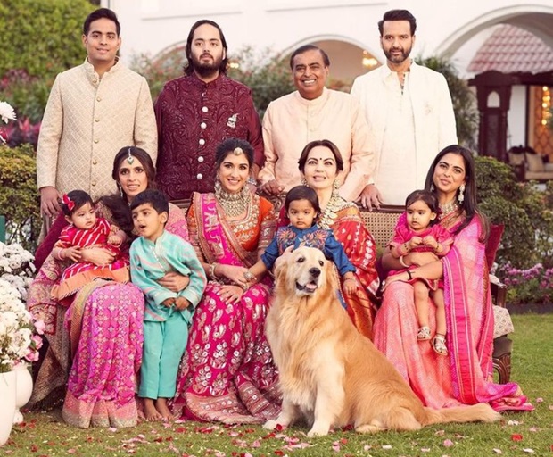 Ambani family picture