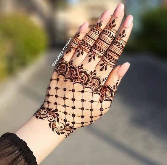net mehndi design