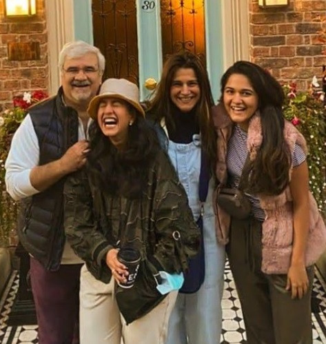 radhika merchant family