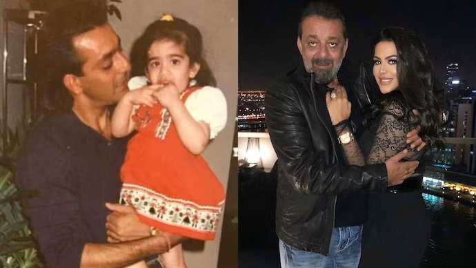 sanjay dutt_with daughter