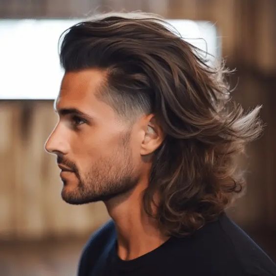 trendy medium long hairstyles for men
