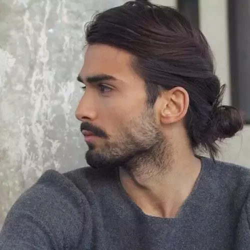 twist in bun for men