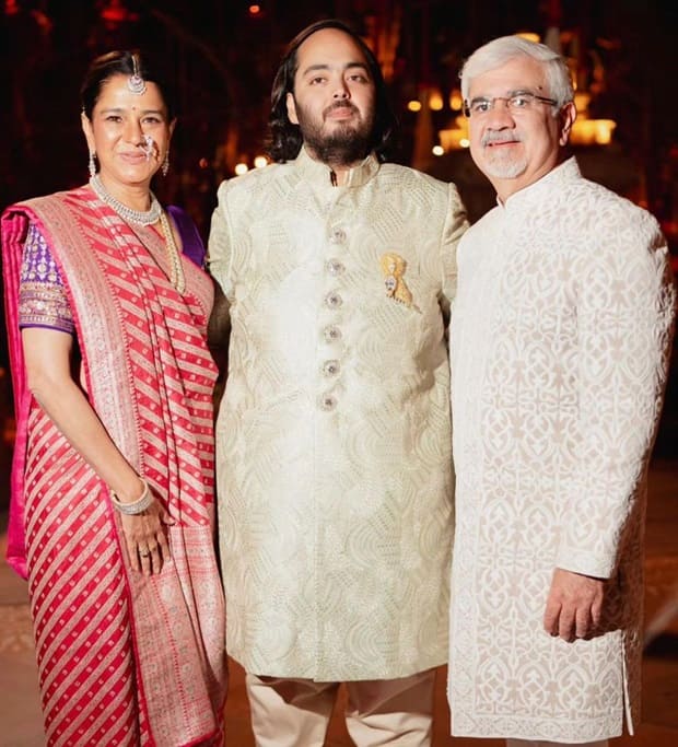 viren merchant with anant ambani 