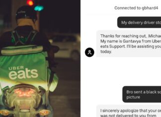 Customer Says Delivery Agent Stole His Food uber eats