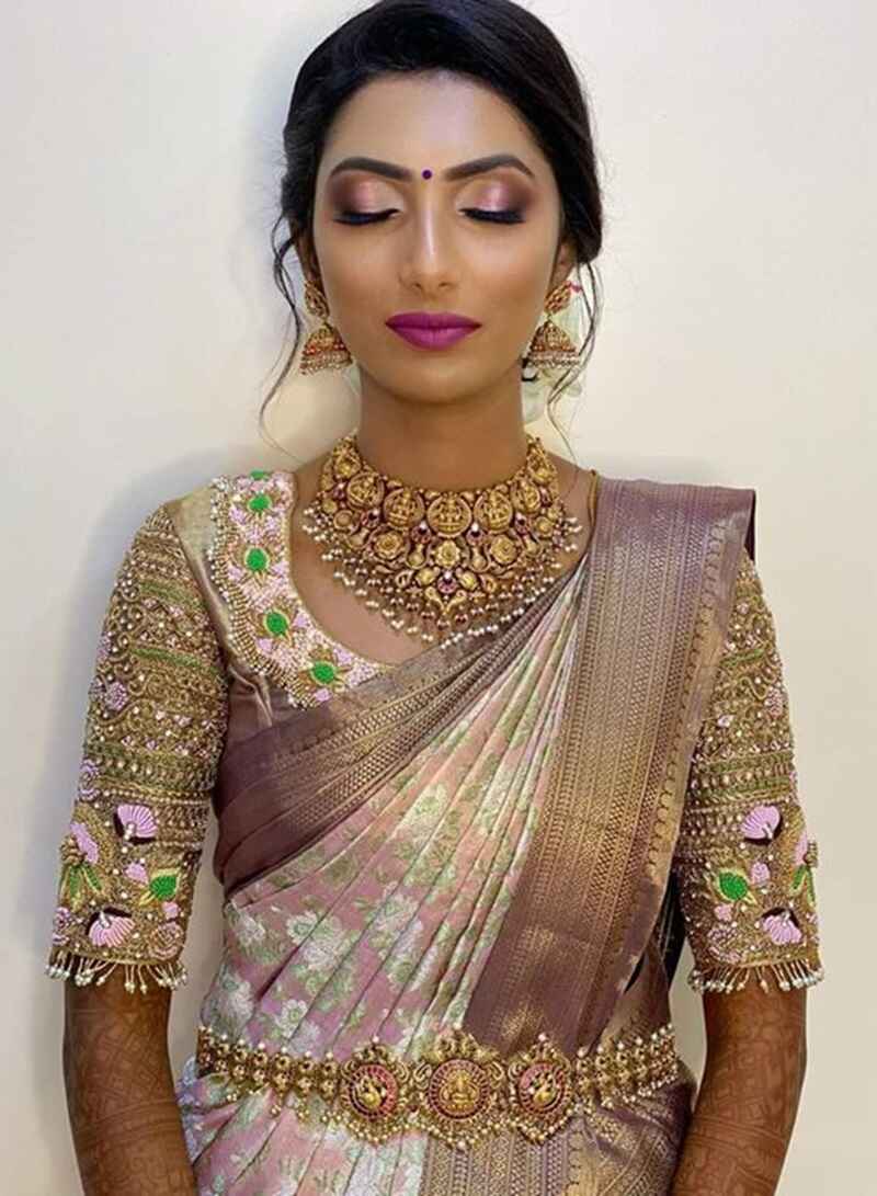 Embellished-marriage-bridal-maggam-work-blouse-designs