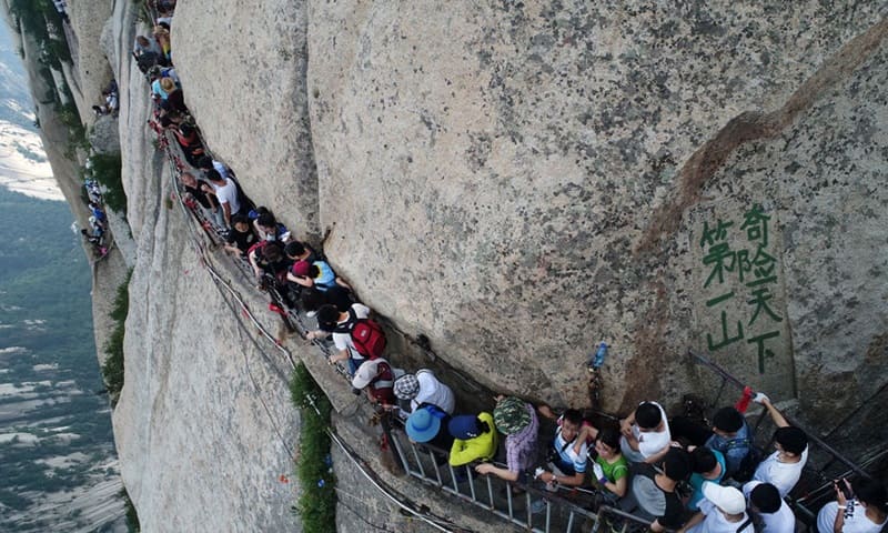 Hua Shan Plank Walk, China