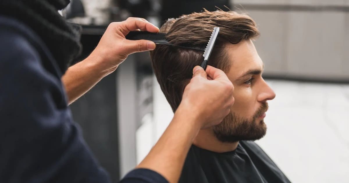 Simple Hairstyle For Men