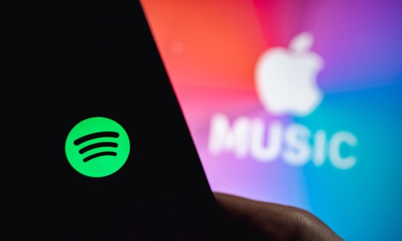 Spotify and Apple Music