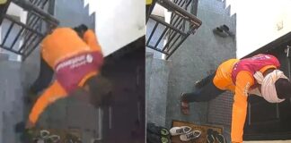 Swiggy Delivery Boy Caught Stealing Shoes