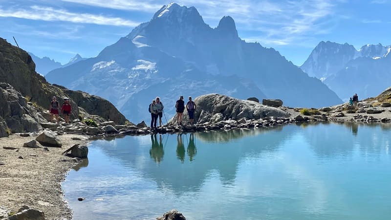 Tour du Mont Blanc, France Switzerland Italy