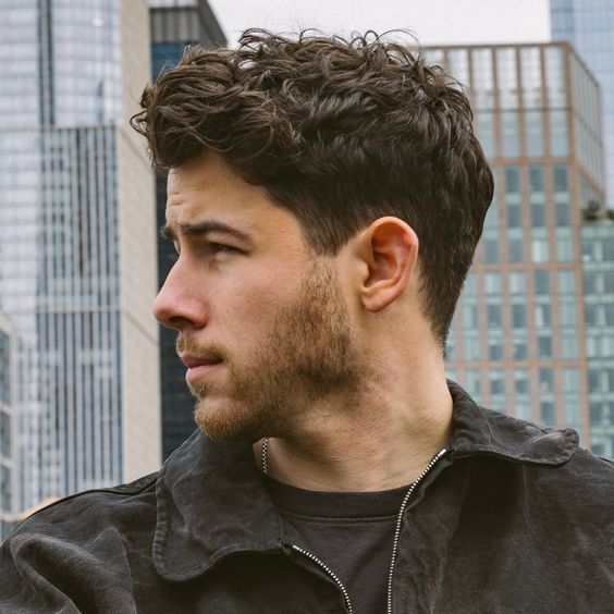 curly short hairstyles for men