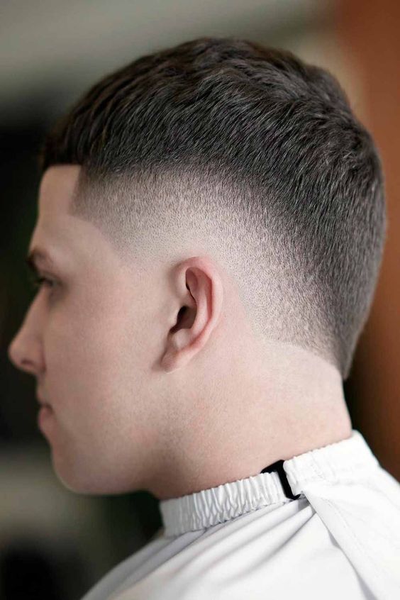 low burst fade haircut