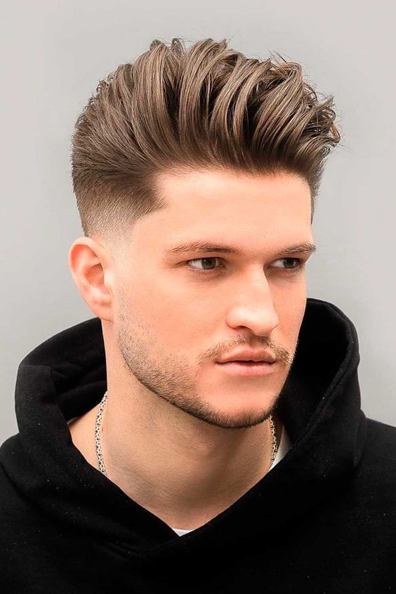 low fade comb over