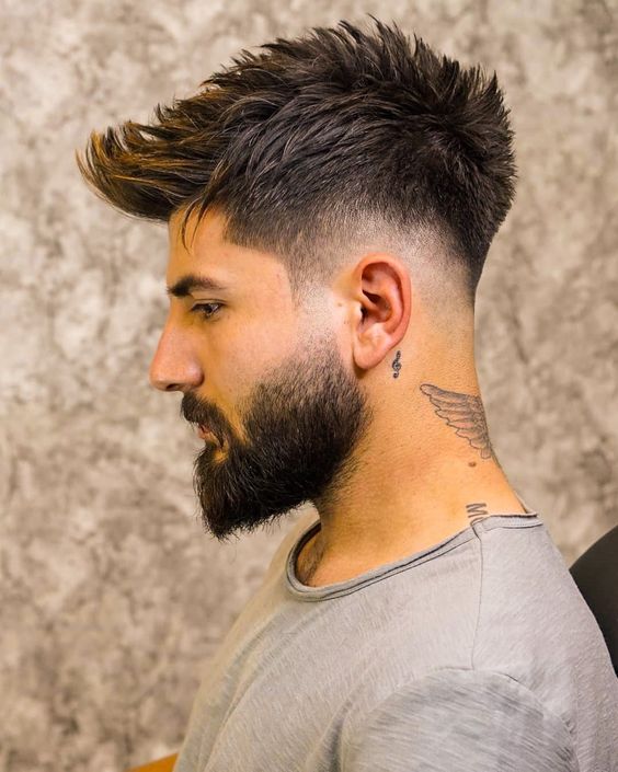 low fade haircut for men