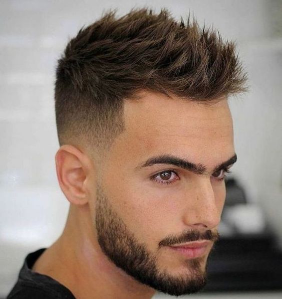 low fade haircut men