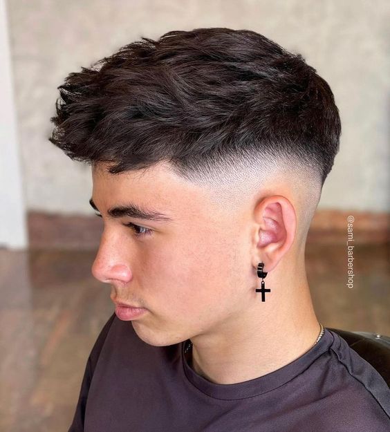low fade military haircut