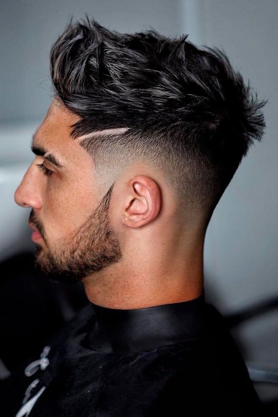 low taper fade haircut short