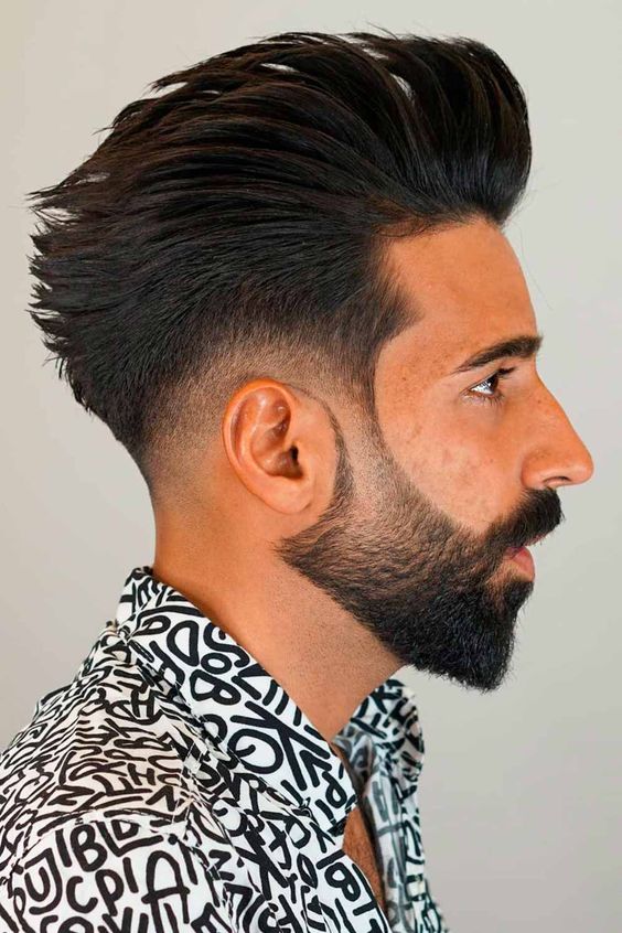 low taper fade haircut