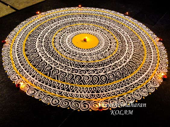 mandala rangoli kolam designs