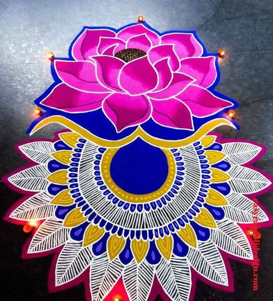 unique rangoli designs