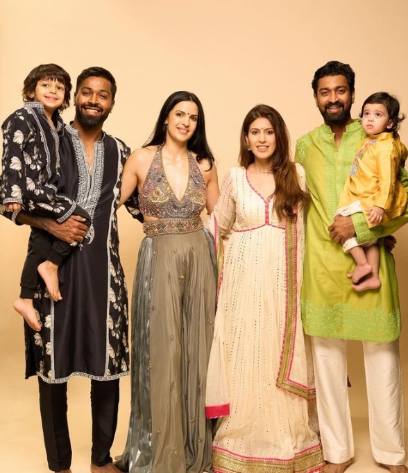 Hardik Pandya family
