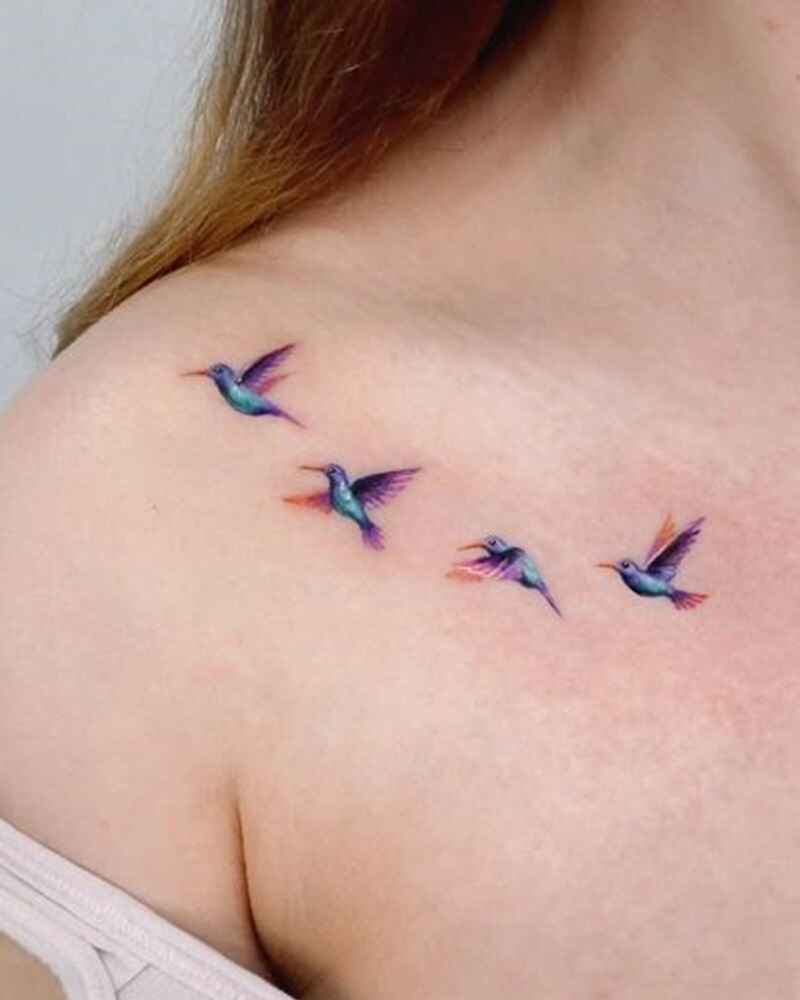 Humming-bird-tattoo-near-shoulder-simple-tattoos-for-girls