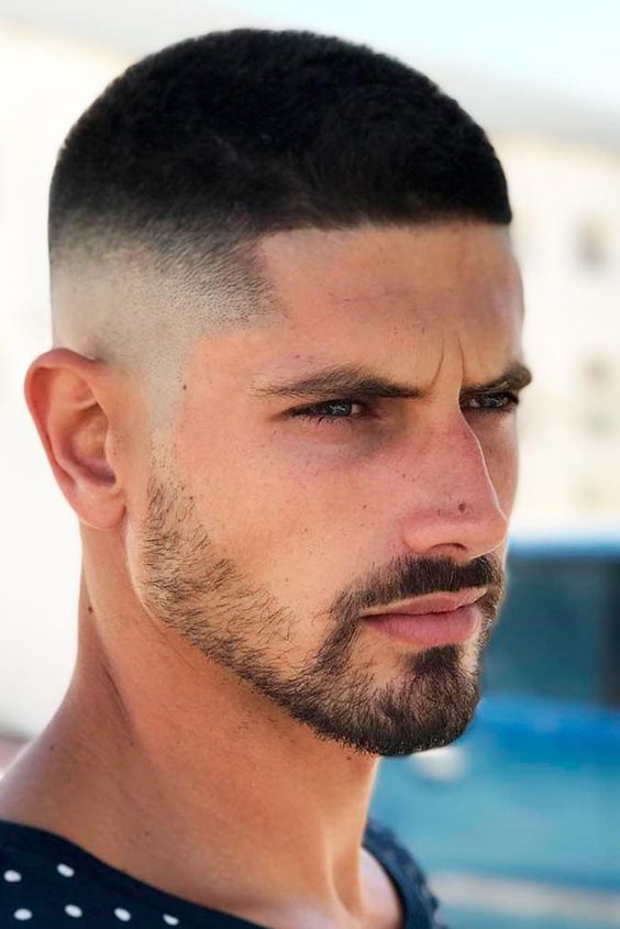 New hairstyle army cut