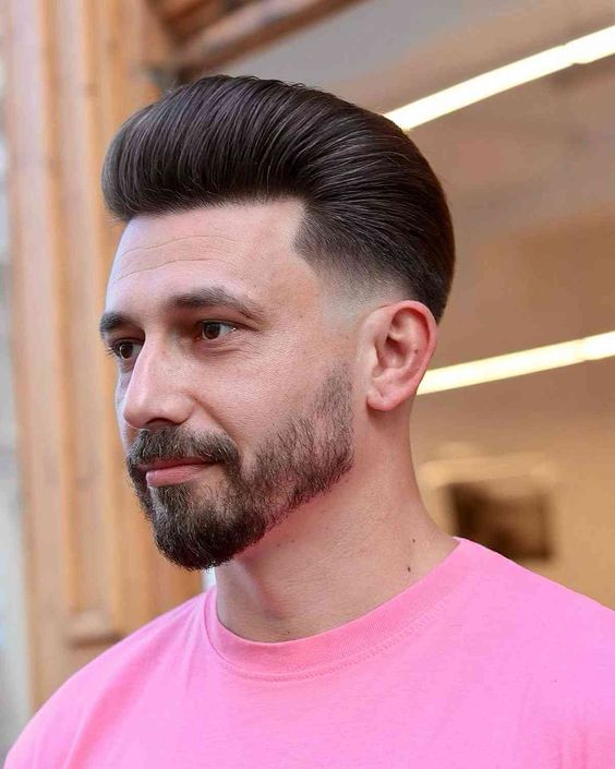 Pompadour fade