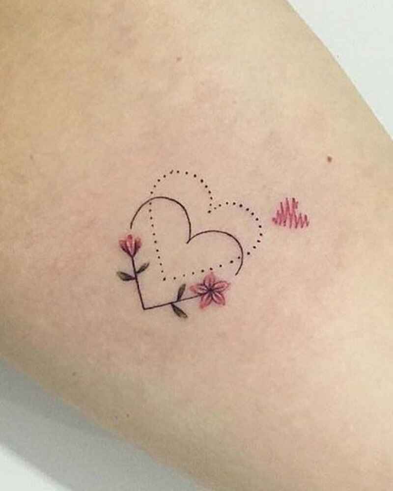 Pretty-heart-simple-tattoos-for-girls