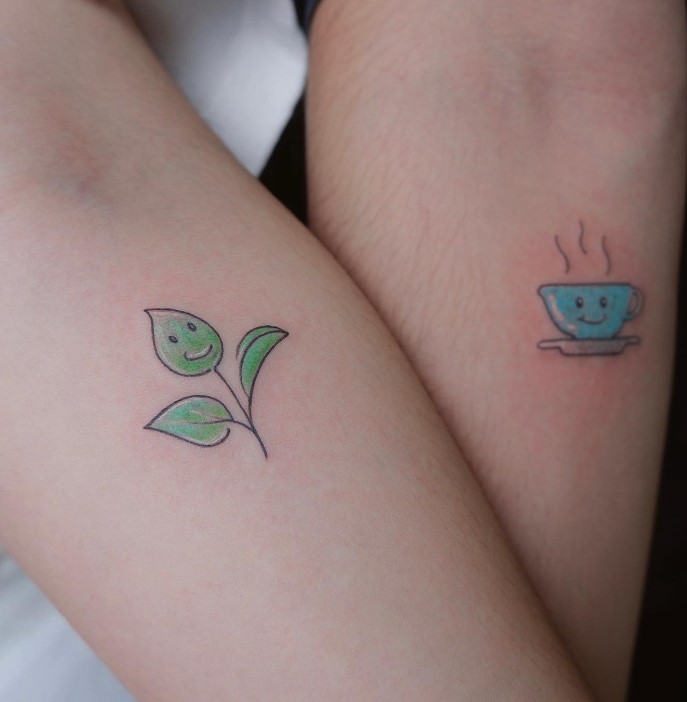 couple tattoos cute