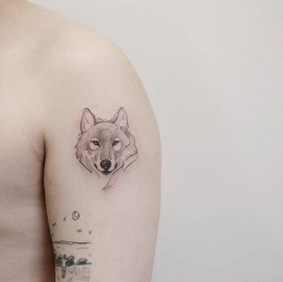 Small hand tattoo