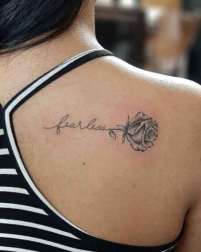 Small-rose-tattoo-on-back-simple-tattoos-for-girls