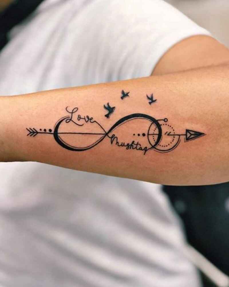 Stylish-infinity-symbol-simple-tattoos-for-girls