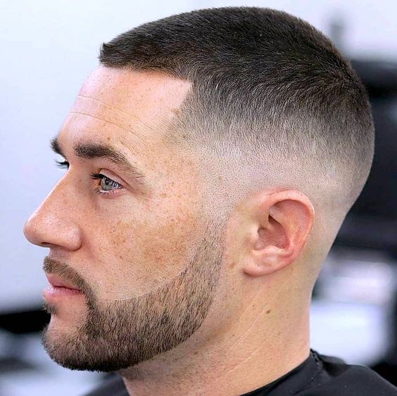 Tapered skin fade